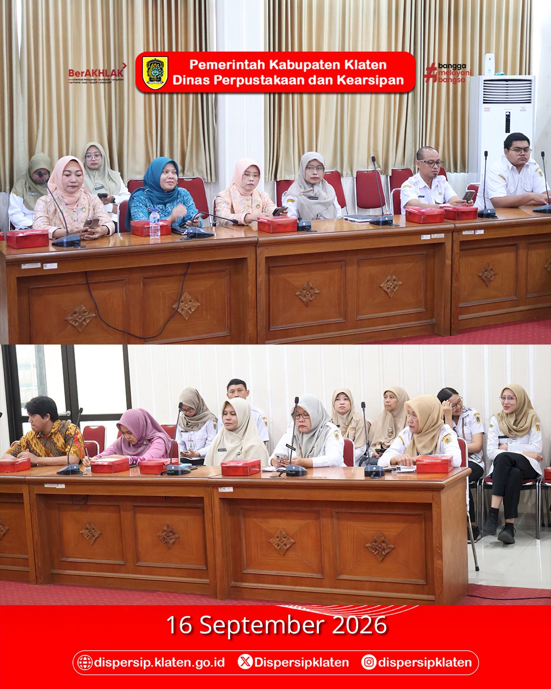 Menuju Pelayanan yang Lebih Baik, Dispersip Klaten Gelar Forum Konsultasi Publik 2026