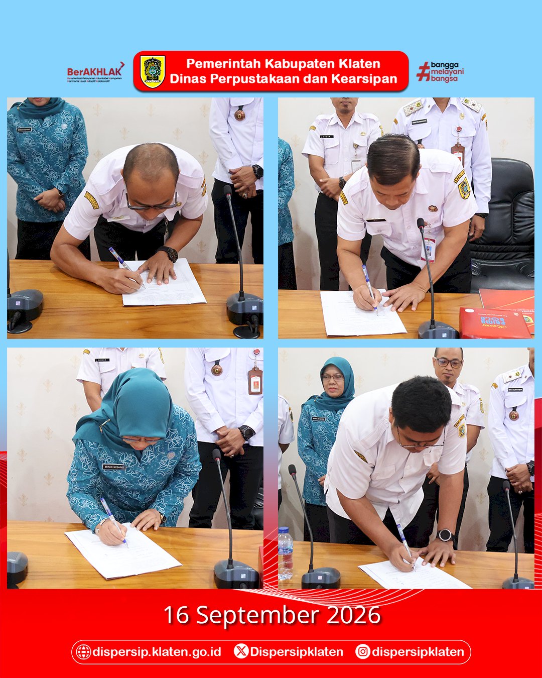 Menuju Pelayanan yang Lebih Baik, Dispersip Klaten Gelar Forum Konsultasi Publik 2026