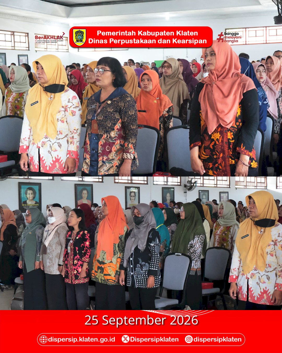 Tingkatkan Kompetensi, Dispersip Klaten Gelar Peningkatan Kapasitas Tenaga Perpustakaan Tahun 2026