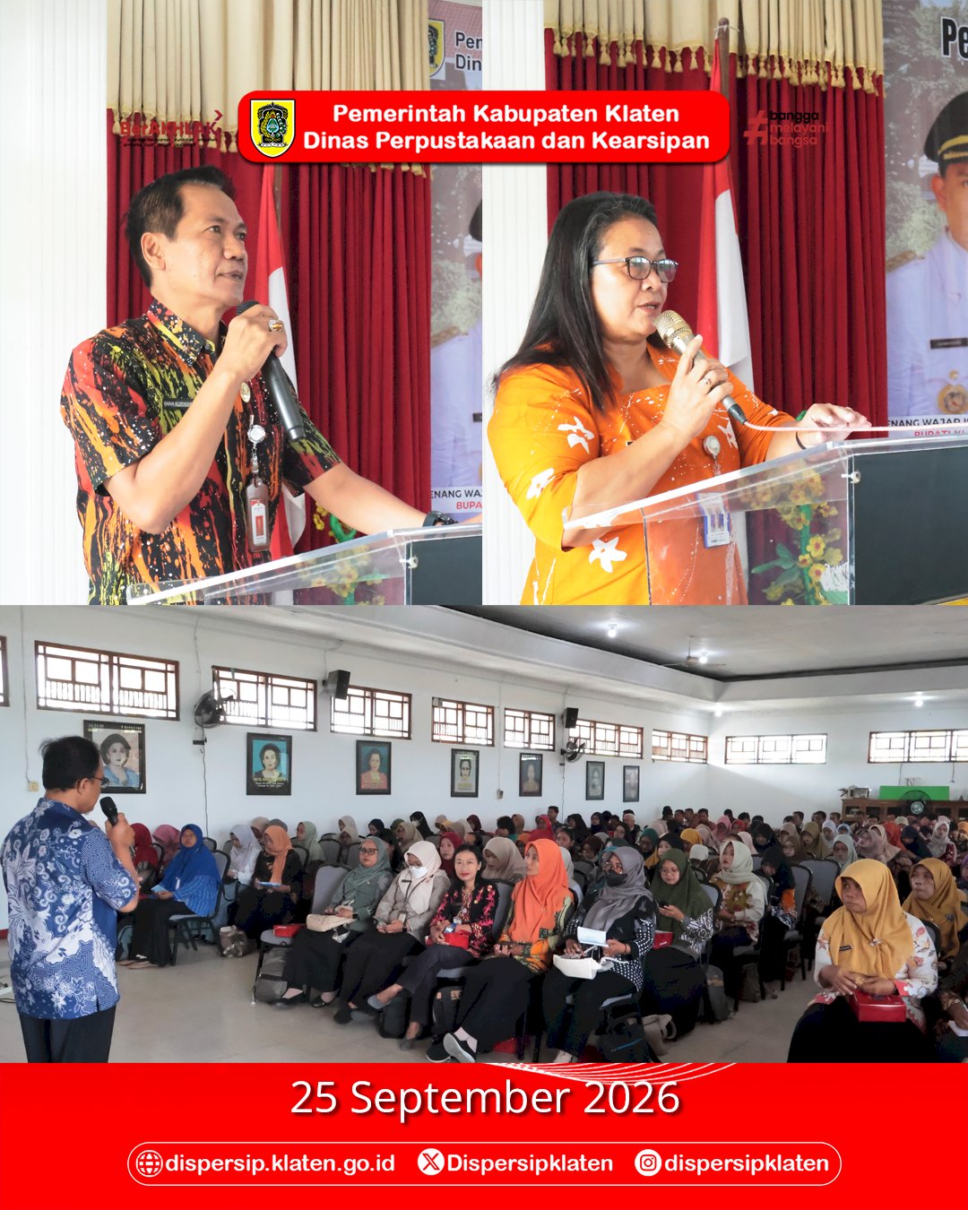 Tingkatkan Kompetensi, Dispersip Klaten Gelar Peningkatan Kapasitas Tenaga Perpustakaan Tahun 2026