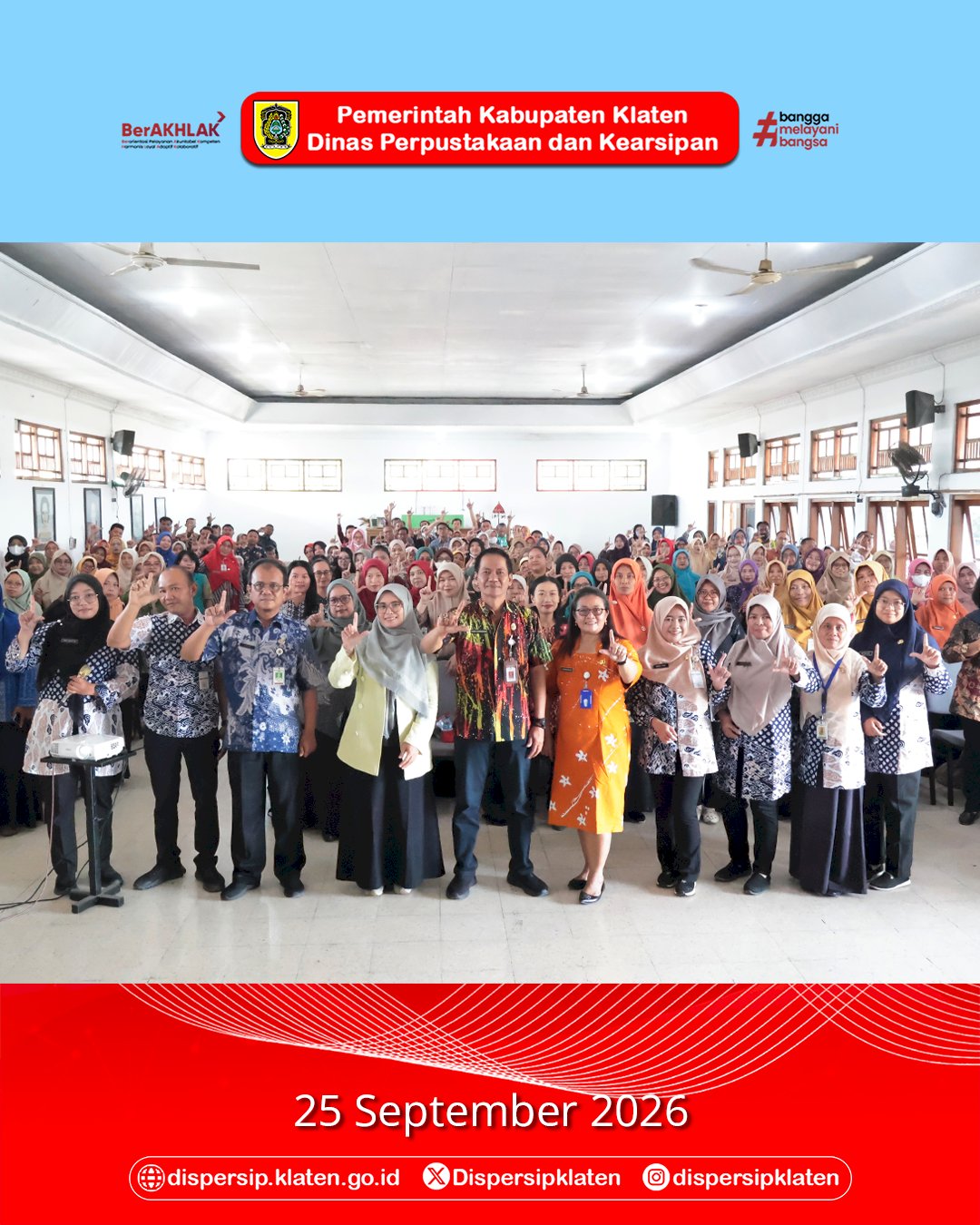 Tingkatkan Kompetensi, Dispersip Klaten Gelar Peningkatan Kapasitas Tenaga Perpustakaan Tahun 2026