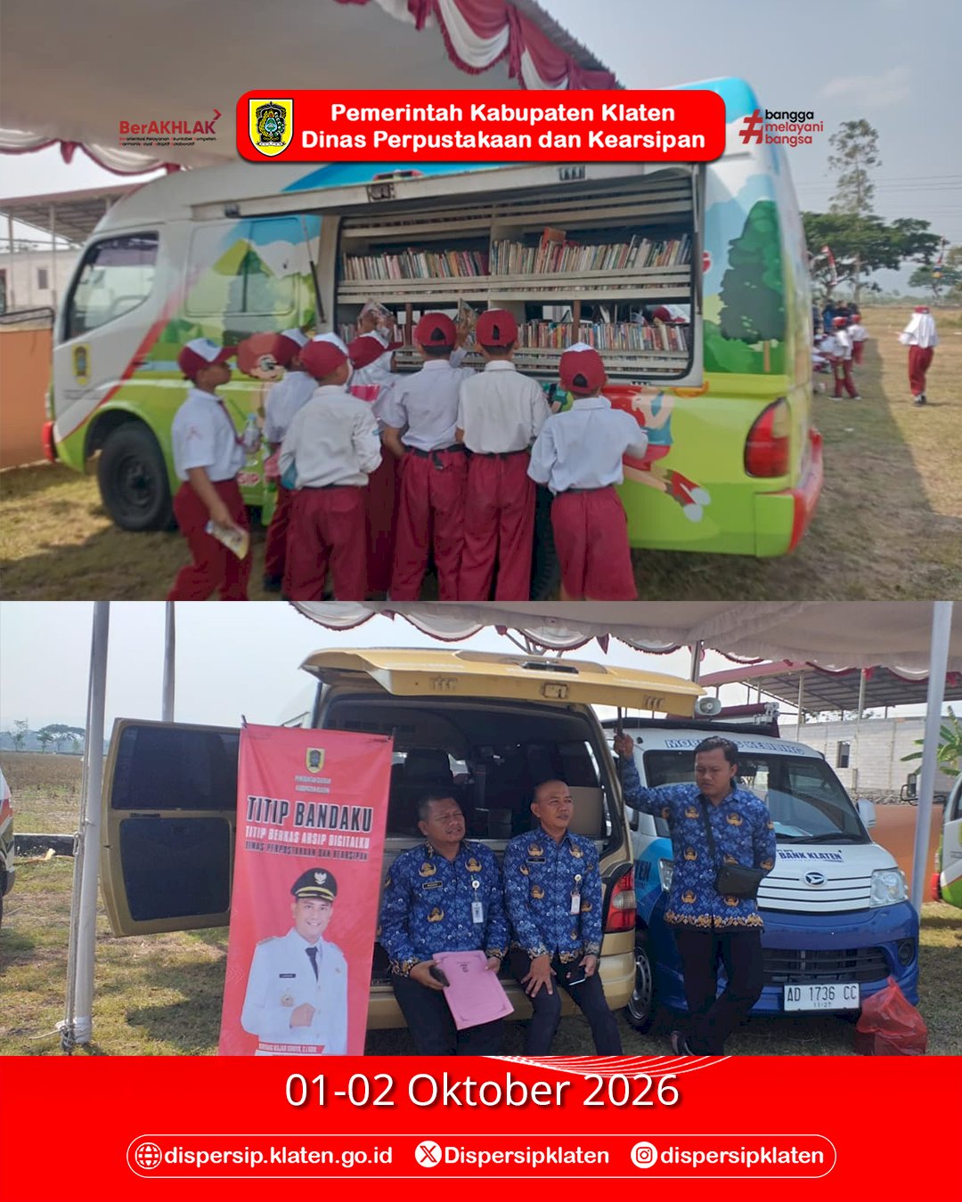 Mbak Marsini dan Titip Bandaku Hadir Meriahkan Sambung Rasa Bupati Klaten di Cawas dan Kalikotes