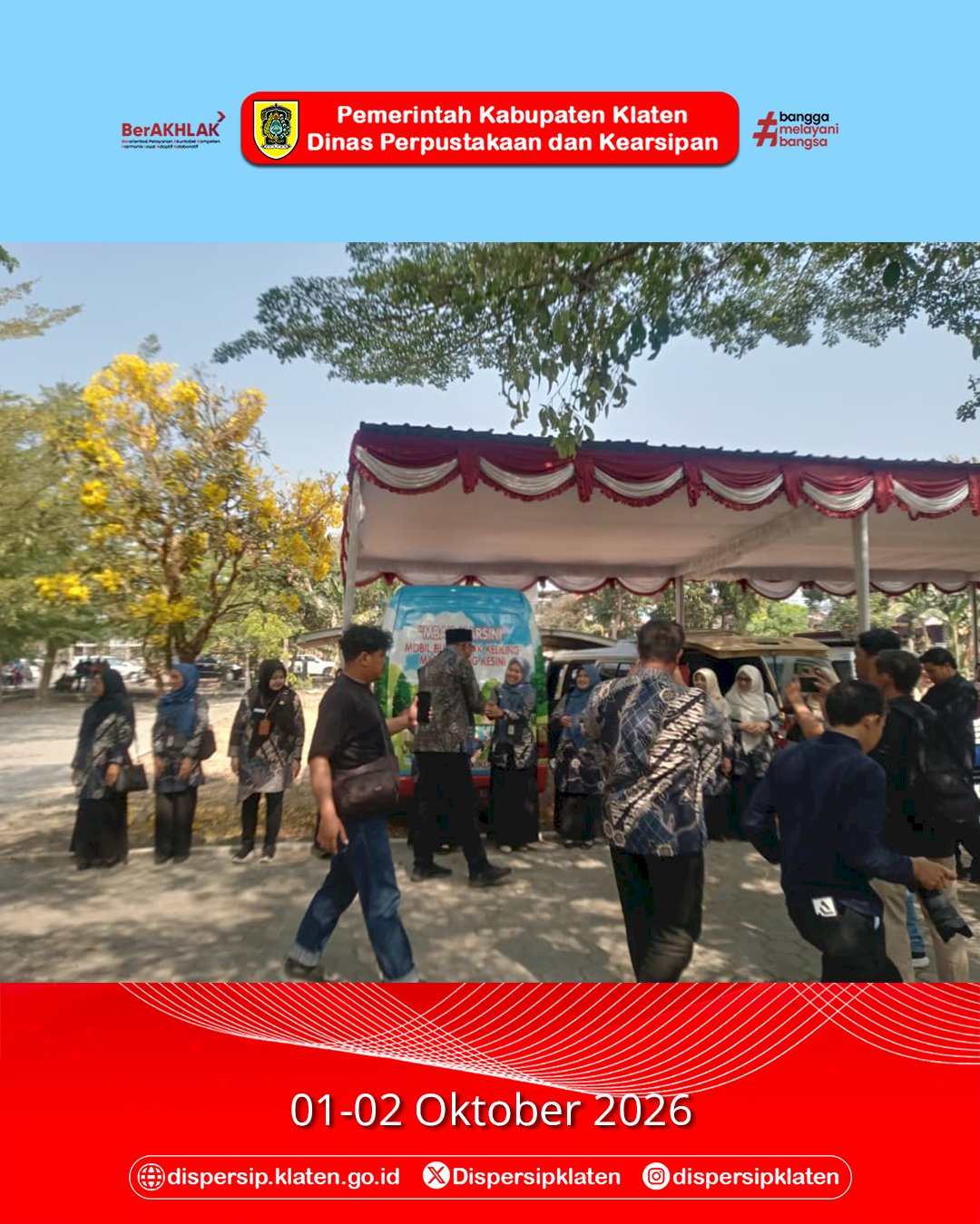 Mbak Marsini dan Titip Bandaku Hadir Meriahkan Sambung Rasa Bupati Klaten di Cawas dan Kalikotes