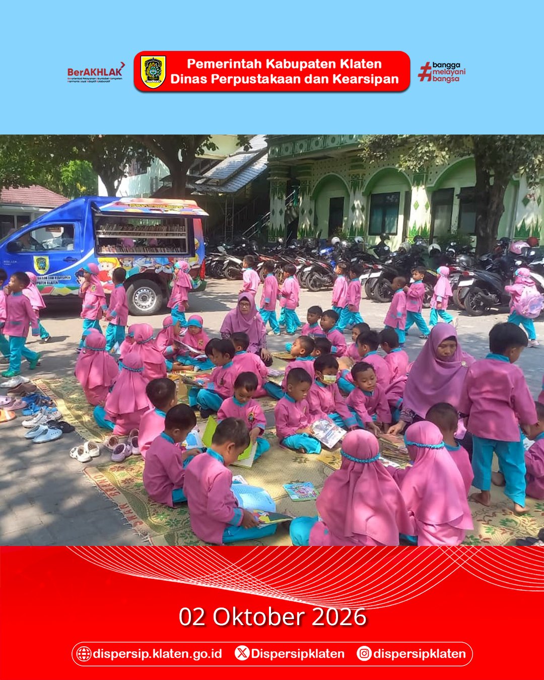 Mbak Marsini Hadir di PAUD Al Furqoon, Ajak Anak Kenal Literasi dan Numerasi