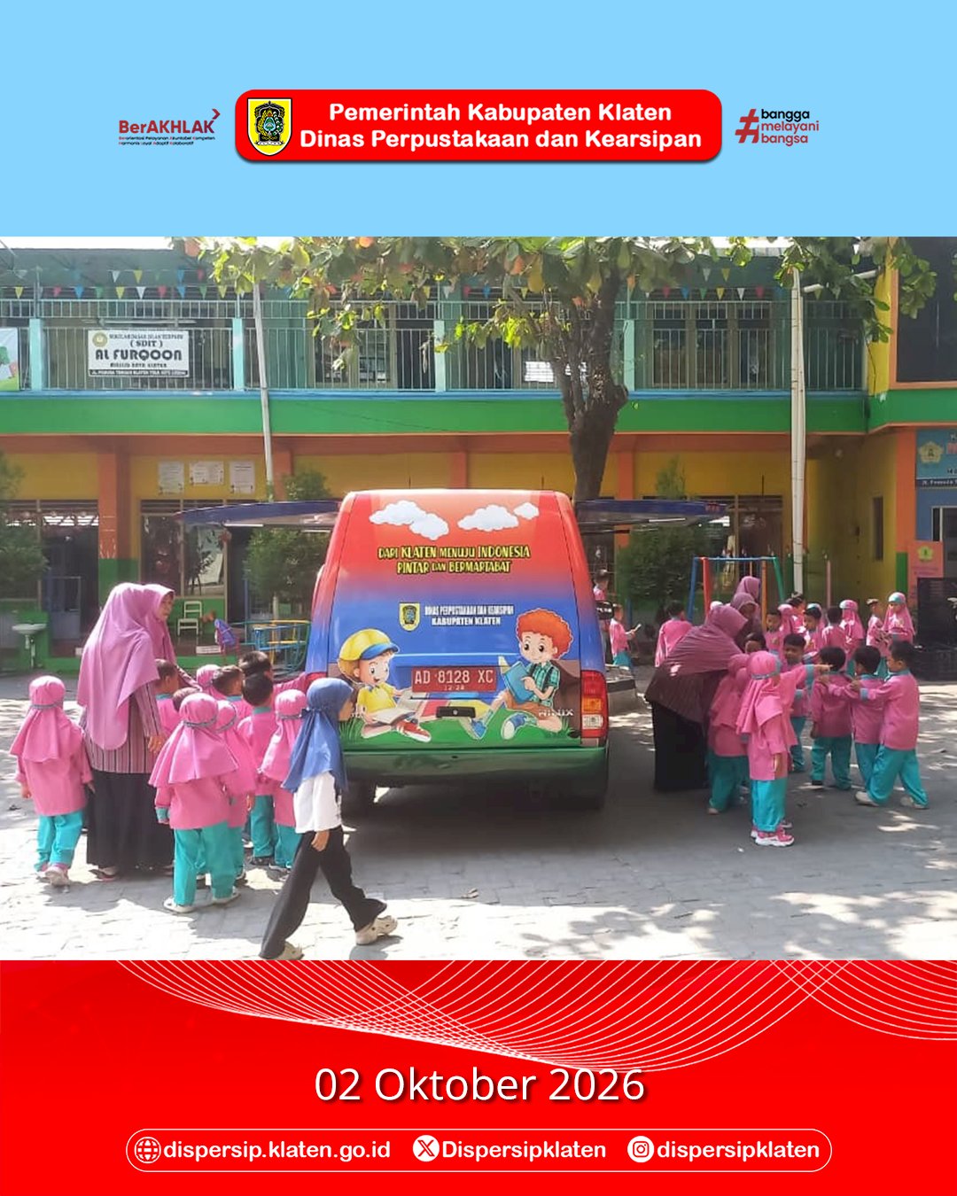 Mbak Marsini Hadir di PAUD Al Furqoon, Ajak Anak Kenal Literasi dan Numerasi